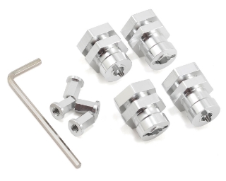 Picture of ST Racing Concepts 17mm Hex Hub Conversion Kit (Silver) (Slash/Stampede/Bandit)
