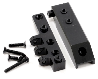 Picture of ST Racing Concepts Aluminum Front Servo Mount Block w/Upper Link Mount (Black)