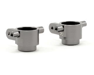 Picture of ST Racing Concepts Aluminum Front Steering Knuckles (Gun Metal) (Slash 4x4)
