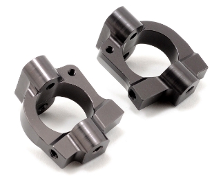 Picture of ST Racing Concepts Aluminum HD Caster Block Set (Gun Metal) (2)
