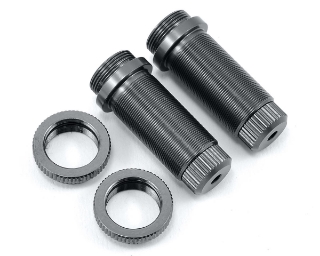 Picture of ST Racing Concepts Aluminum Threaded Front Shock Body (Gun Metal) (2) (Slash)