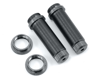 Picture of ST Racing Concepts Aluminum Threaded Rear Shock Body Set (Gun Metal) (2) (Slash)