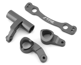 Picture of ST Racing Concepts Arrma 6S Aluminum HD Steering Bellcrank Set (Gun Metal)