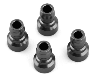 Picture of ST Racing Concepts DR10 Aluminum Upper Shock Mount Bushing (4) (Gun Metal)