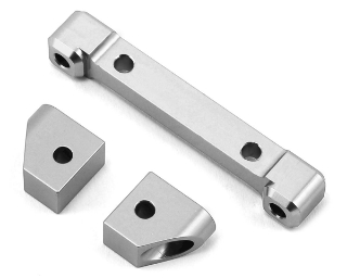 Picture of ST Racing Concepts Traxxas 4Tec 2.0 Aluminum Rear Hinge Pin Blocks (Silver)