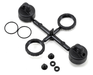 Picture of Tekno RC Composite Shock Cap & Spring Adjuster Set