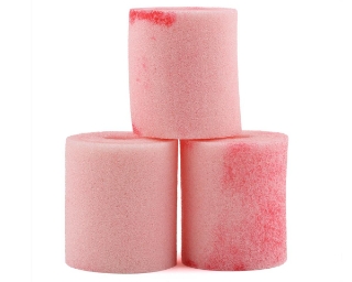 Picture of Tekno RC NB48/NT48 2.0/2.1 Pre-Oiled Air Filter Foams (3) (Red Oil)