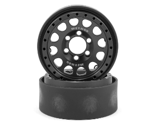Picture of Vanquish Products Method 105 1.9" Beadlock Crawler Wheels (Grey/Black) (2)