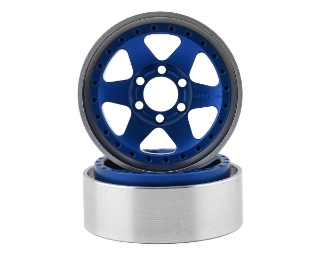 Picture of Vanquish Products Method MR310 1.9" Beadlock Crawler Wheels (Blue) (2)