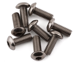 Picture of Mugen Seiki 3x8mm Titanium Button Head Screws (8)