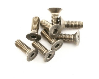 Picture of Mugen Seiki 4x12mm SJG Titanium Flat Head Screws (8)