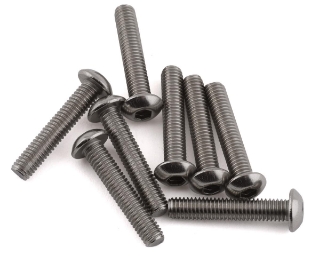 Picture of Mugen Seiki 3x16mm Titanium Button Head Screws (8)