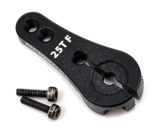 Picture of ProTek RC 4mm Aluminum Long Clamping Servo Horn (Black) (25T)