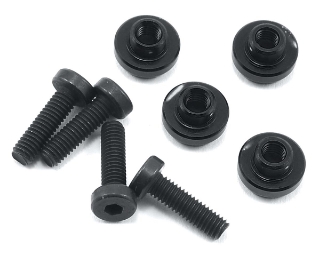 Picture of ProTek RC Aluminum Servo Mount Grommet (Black) (4)