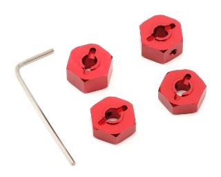 Picture of ST Racing Concepts 14mm Aluminum Wheel Hex (Red) (4)