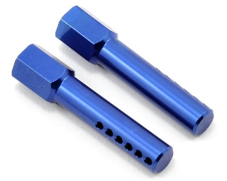 Picture of ST Racing Concepts Aluminum CNC Front Body Post Set (Blue) (2)