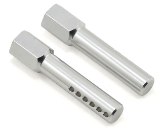 Picture of ST Racing Concepts Aluminum CNC Front Body Post Set (Silver) (2)