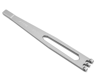 Picture of ST Racing Concepts Aluminum TRX-4 Battery Hold Down Plate (Silver)