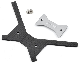 Picture of ST Racing Concepts Aluminum/Graphite Battery Plate (Silver)