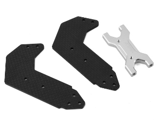 Picture of ST Racing Concepts Arrma Limitless Graphite Rear Wing Support (Silver)