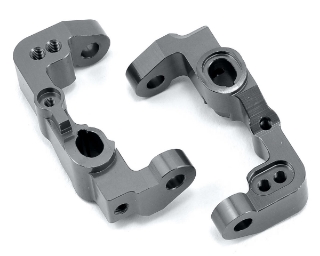 Picture of ST Racing Concepts B5/B5M Aluminum Front Caster Block (2) (Gun Metal)
