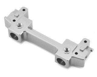 Picture of ST Racing Concepts SCX10 II Aluminum Front Bumper Mount/Chassis Brace (Silver)