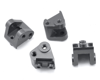 Picture of ST Racing Concepts SCX10 II Aluminum Lower Shock/Link Mount (4) (Gun Metal)