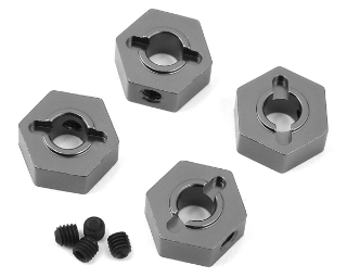 Picture of ST Racing Concepts Traxxas 4Tec 2.0 Aluminum Hex Adapters (4) (Gun Metal)