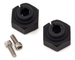 Picture of Vanquish Products Aluminum 12mm Clamping Wheel Hex (2) (Black)