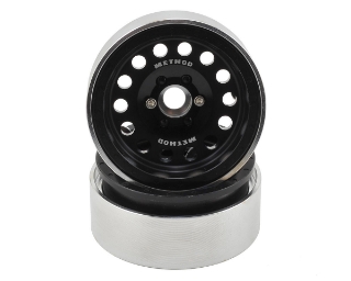 Picture of Incision Method 1.9 MR307 Aluminum Beadlock Wheels (2) (Black)