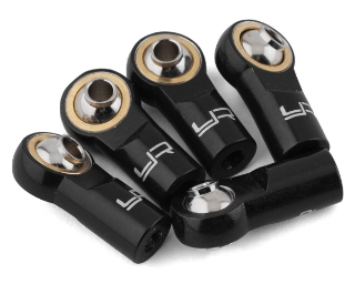Picture of Yeah Racing 3mm Aluminum Threaded Rod Ends (Black) (5) (Standard Thread)
