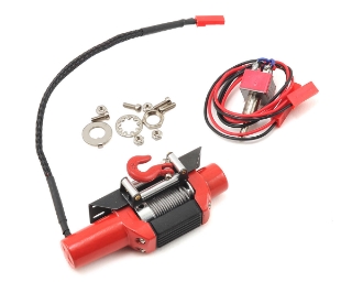 Picture of Yeah Racing 1/10 Scale Crawler Aluminum Winch (Red) (Type C)