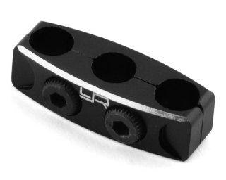 Picture of Yeah Racing 12-14AWG Aluminum Motor Wire Organizer Clamp (Black)