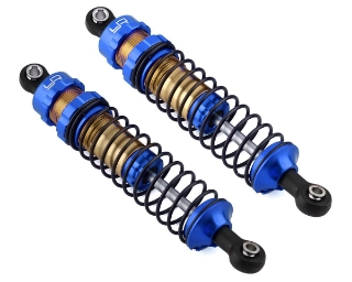 Picture of Yeah Racing 90mm Aluminum TR-XB Big Bore Shocks (Blue) (2)