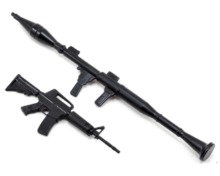 Picture of Yeah Racing 1/10 Crawler Scale Accessory Set (Rifle & RPG)