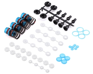 Picture of Yeah Racing Aluminum QUTUS Challenger Big Bore M-Chassis Shocks (Blue) (4) (50mm)