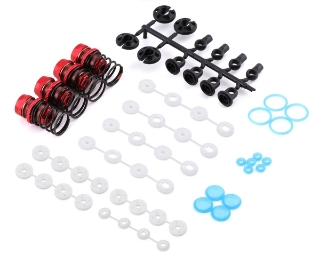 Picture of Yeah Racing Aluminum QUTUS Challenger Big Bore M-Chassis Shocks (Red) (4) (50mm)