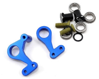 Picture of JConcepts RC10 Classic Aluminum Steering Bell Crank Set (Blue)