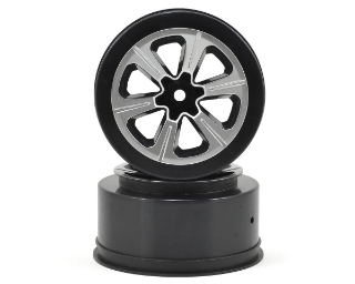 Picture of JConcepts 12mm Hex Hustle Short Course Wheels (Black) (2)