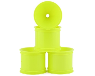 Picture of JConcepts 2.2" Bearing Front Stadium Truck Wheels (Yellow) (4) (RC10T/T2/T3/GT)