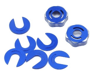Picture of JConcepts RC8B3/RC8T3 Suspension Arm Cap & Camber Shim Set (Blue)