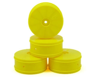 Picture of JConcepts Bullet 60mm 4WD Front Buggy Wheels (4) (22-4) (Yellow)