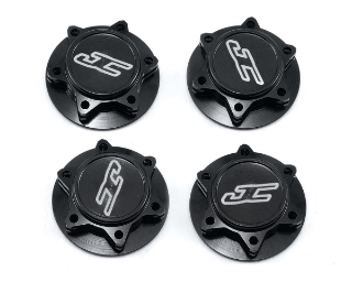 Picture of JConcepts Fin 17mm 1/8th Serrated Light Weight Wheel Nut (Black) (4)