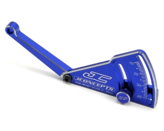 Picture of JConcepts Aluminum Ride Height Gauge (10-40mm) (Blue)