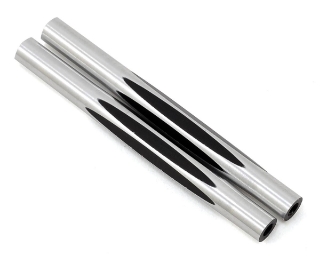 Picture of JConcepts Diamond Wing Tubes, Black (2): RC10