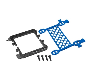 Picture of JConcepts B6.3 Cargo Net Battery Brace (Blue)