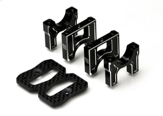 Picture of HD Center Bulkhead Set, with Carbon Upper Plate, for 8IGHT-XE