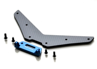 Picture of Carbon Fiber Rear Body Mount, +28mm, fits Slash