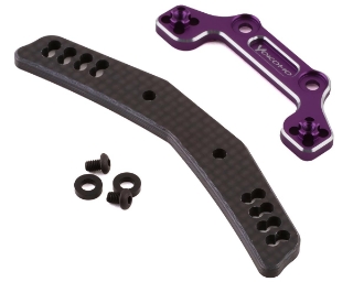 Picture of Yokomo Carbon Fiber/Aluminum Hybrid Front Shock Tower (Purple) (YD-2/RD/SD)