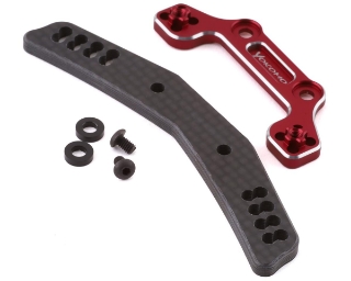Picture of Yokomo Carbon Fiber/Aluminum Hybrid Front Shock Tower (Red) (YD-2/RD/SD)